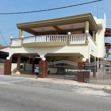 Kampung Lapan,Bachang 2.5 Storey Bungalow House For Rent