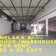 MELAKA BARU, MELAKA BARU Commercial Property For Rent., Melaka City