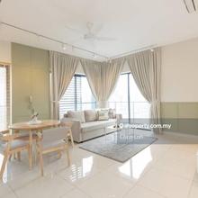 Interior furnished unit near to shopping mall and MRT station 