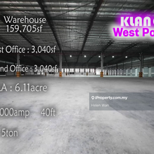 6.11acre Factory & 2 Storey Office With Lift 1000amp 40ft 5ton
