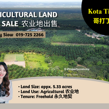 Kota Tinggi 5.33 acres Agricultural Land