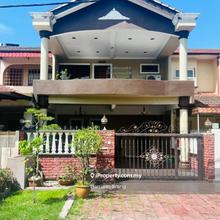 Taman Megah 2 storey house near by Hospital .