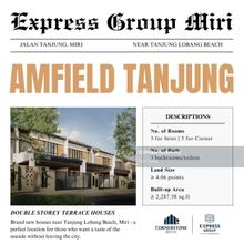 Brand New Double Storey Terrace Intermediate at Tanjung Lobang, Miri