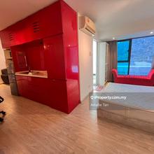 Tastefully furnished with washer
