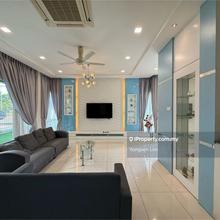 Fully Furnished Bungalow 3sty 50x85 Ambang Botanic 2 Klang for rent