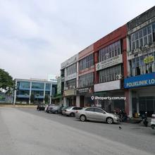 Main road frontage - non flood area