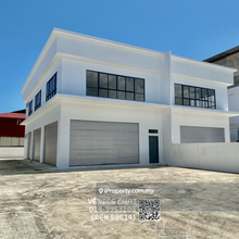 Double Storey Semi D Light Warehouse For Rent in Miri