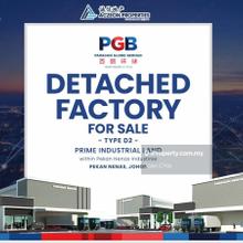 Pekan Nenas Industrial Park, Brand New Detached Factory For Sale