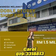 Wangsa Melawati Setapak Double Storey For sale