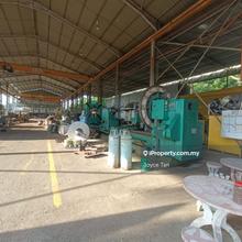 Seelong Senai / Medium Industry / 3 Acres Detached Factory open shed 