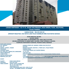 Auction Desa Green !! Below Market Price!!