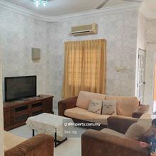 Tmn Sutera Wangi,double storey extended 5r3b partly furnished for sale