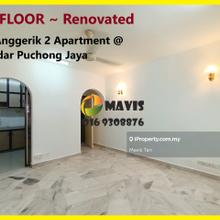 1st Floor Renovated Freehold @ Sri Anggerik 2 Apartment Puchong 