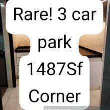 Rare! 3 car park