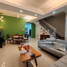 2sty terrace indah residences kemuning utama renovated 