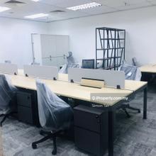 Pfcc office space renovated fully new furniture near MRT for rent 