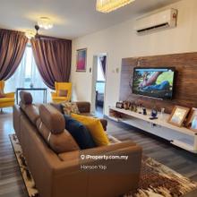 Fully furnish with design, 2mins to mrt, 10mins to upm