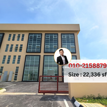 3 Storey Detached Factory Setia Alam , Meru