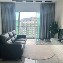Fully Reno Condo in Bayan Lepas. Pool View. Nearby Queensbay