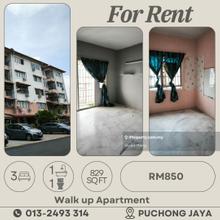 For Rent Apartment area Puchong Jaya 