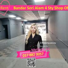 Masai Bandar Seri Alam Nice Design Renovated 4 Storey Shop Office (Gf)