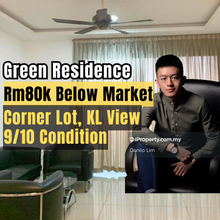 Corner Lot, High Floor, 180' KL View, Rm80k Below Market Price