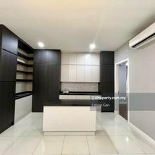 Serene mont kiara renovated unit parly furnished for sales