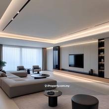 Spacious living hall with private yard at Maple condo , OUG 