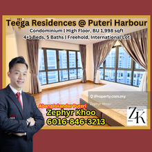 Teega Residences @ Puteri Harbour Condominium For Sale