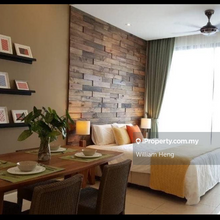 Balinese inspired ID furnished unit.  