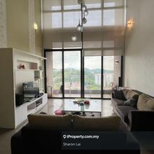 High Ceiling Partly Furnished Unit for Sales