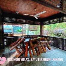Ferringhi Villas Bungalow with spacious land 9,000 sq ft ; Furnished 