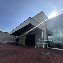 Semi-D Factory for Sale at Bukit Minyak, 1.7 Acres with Cranes