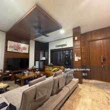 Puchong bandar puteri semi d with rich wooden accent for sale,7100sqft