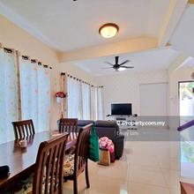Bandar parkland, 2 stry cluster home, partial renovated
