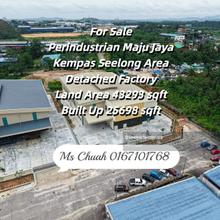 Perindustrian Maju Jaya/Kempas/Seelong/Detached Factory/Light Industry