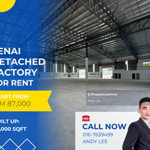 Senai Kulai Detached Factory/ Warehouse for Rent