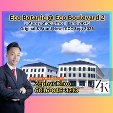 Eco Botanic @ Eco Boulevard 2 - 3 Storey Shop Office For Rent