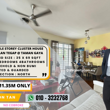 Jalan Tegap @ Taman Gaya @ Double Storey Cluster House