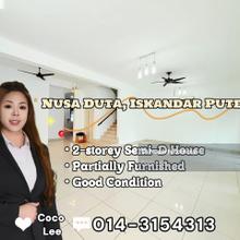 Nusa Duta, Iskandar Puteri @ Double-storey Semi-D House