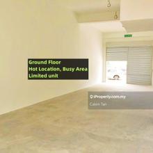 Ground floor, prime location, hot area, main access road