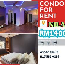 Nilai Apartment for rent residensi Lily 
