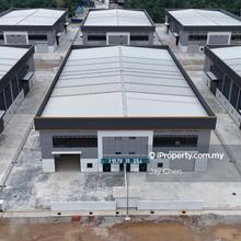 Brand New 2 Storey Semi-D Factory @ Jenjarom For Rent 