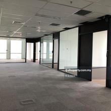 Office for Rent, partly furnished,3000sf onwards available