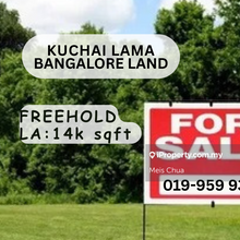 Bangalore Land for sale at Kuchai Lama,Oug,Okr,Sri Petaling,