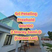 Move In Condition 2 Storey Corner Semi D @ Sri Petaling For Sale