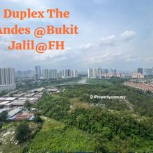 The Andes Condo Villa @ Bukit jalil Freehold Corner unit 