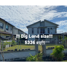 Semi d corner house  bdr saujana putra spacious big land 5rooms3baths