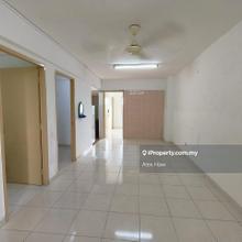 Seroja Apartment Kepong, Actual, End Lot, Reno, Near MRT, Rm1k Booking