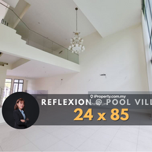 3 Storey Link Villa 24x85 with Pool, Lounge, Reflexion Puchong